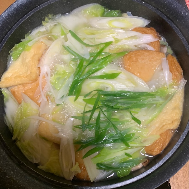 鍋つゆで 簡単にできる鍋